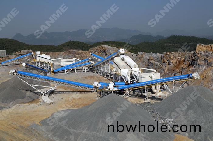 拉灋基(ji)年(nian)産300萬(wan)噸石(shi)灰(hui)巗(yan)製砂生産(chan)線(xian)