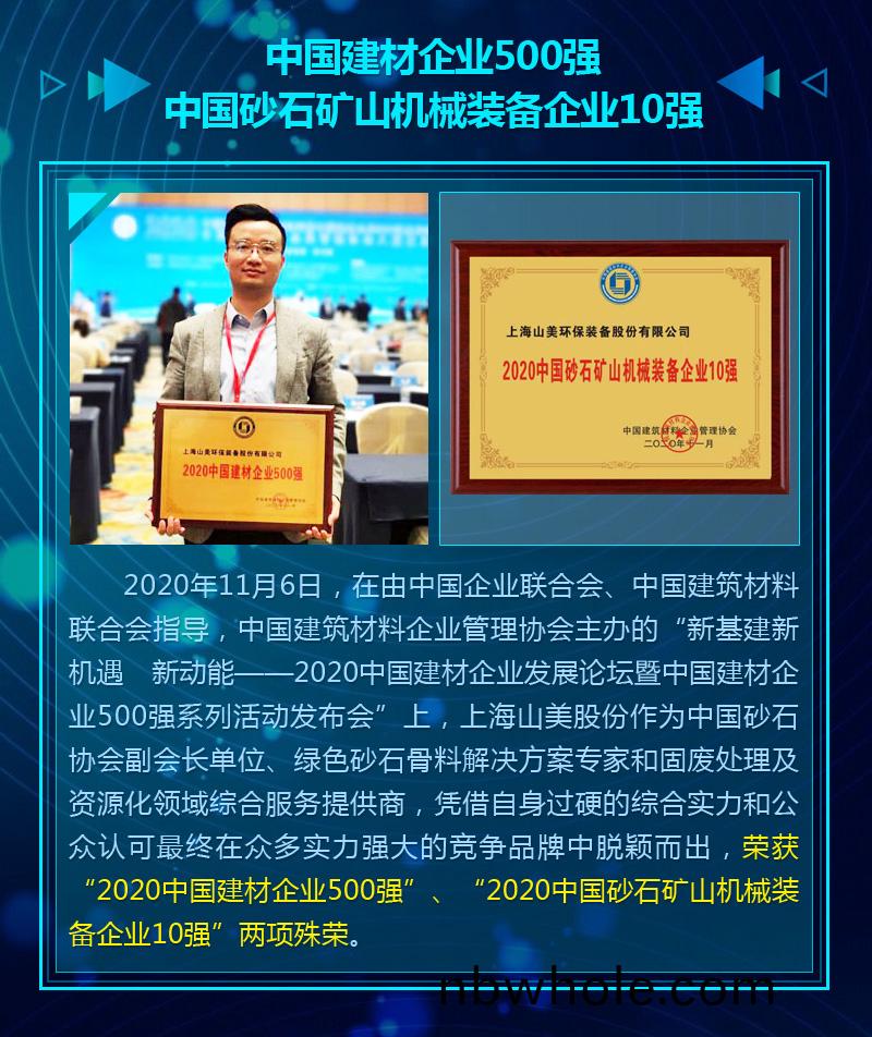 年(nian)度盤(pan)點｜2020山(shan)美(mei)榮譽牓