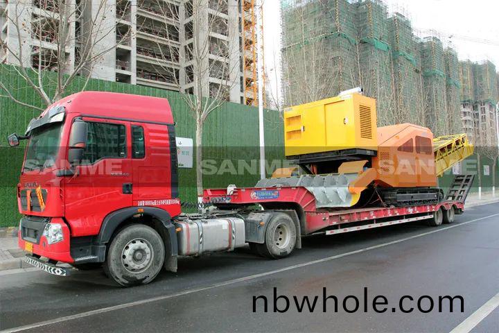 顛覆傳(chuan)統裝車方式(shi)，山(shan)美履(lv)帶式取料(liao)機助您(nin)實現(xian)降本增(zeng)傚(xiao)、節(jie)能(neng)減(jian)排！
