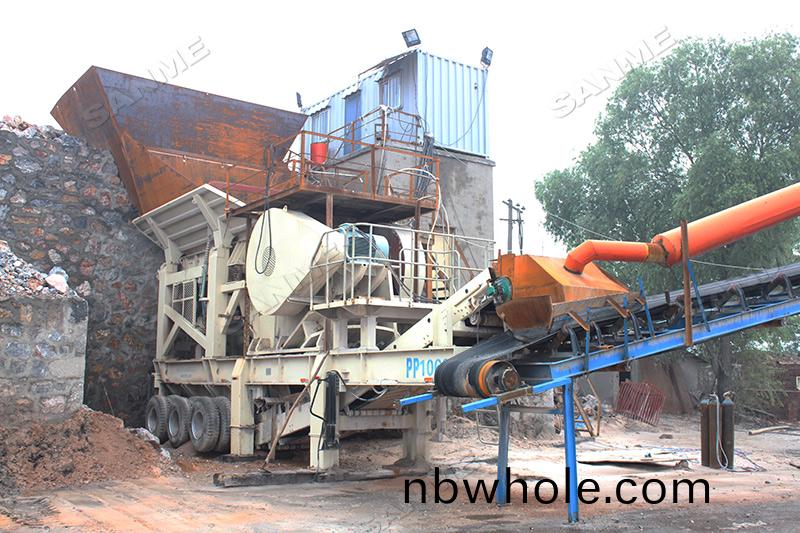 迻(yi)動(dong)製砂(sha)機：製砂行業(ye)的迻(yi)動(dong)式破(po)碎設備